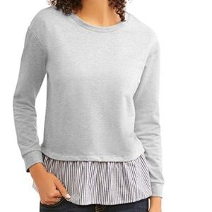 Como blu sweater size 1X